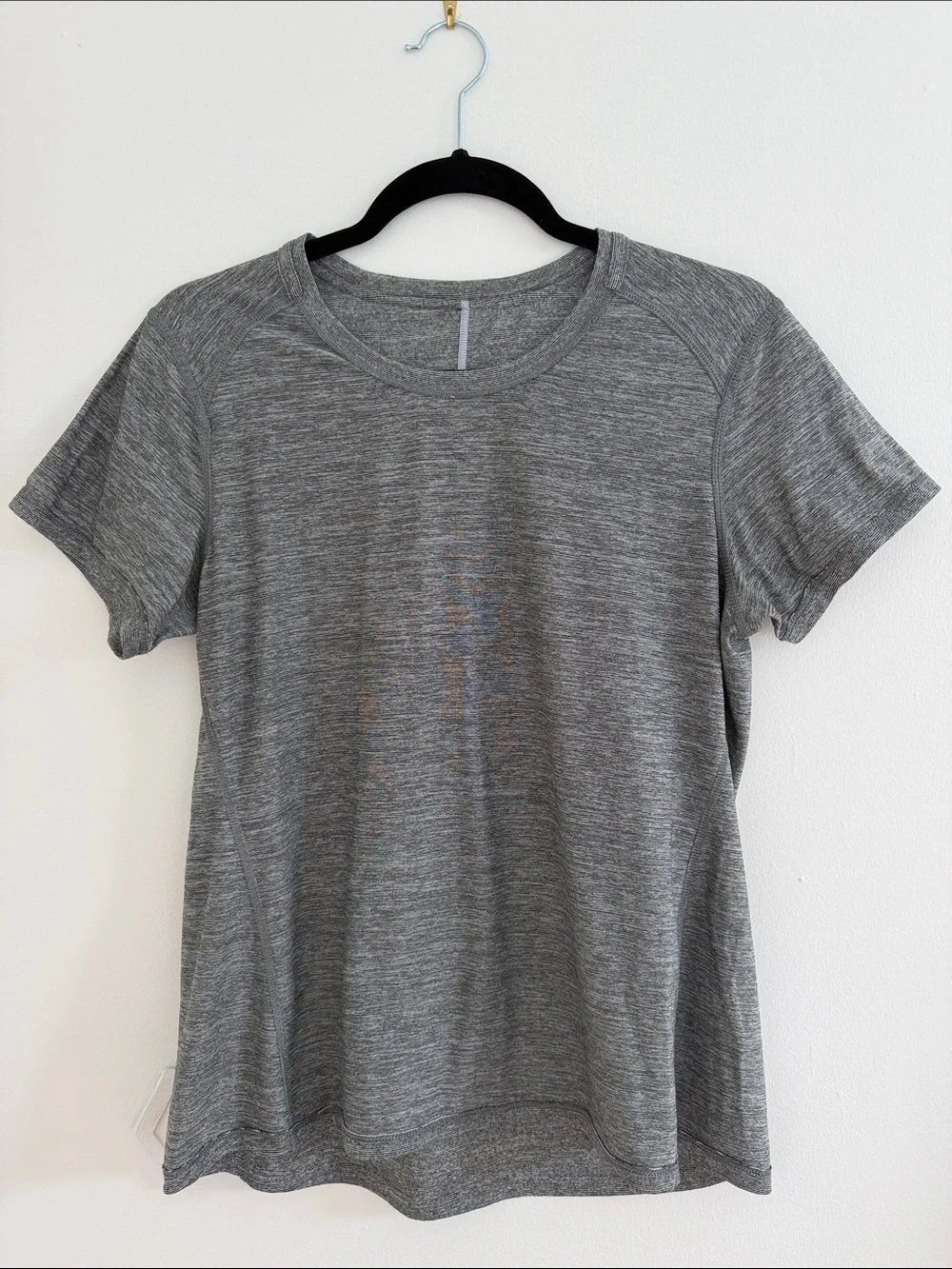 REI Heather Gray Short-Sleeve Crew Tee Size Large